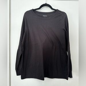 Torrid Women’s Black Crew Neck Long Sleeve Shirt XL